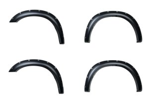 Dodge RAM 3500 Fender Flares - Husky Liners - Pocket Style - Matte-Black - `19-`25